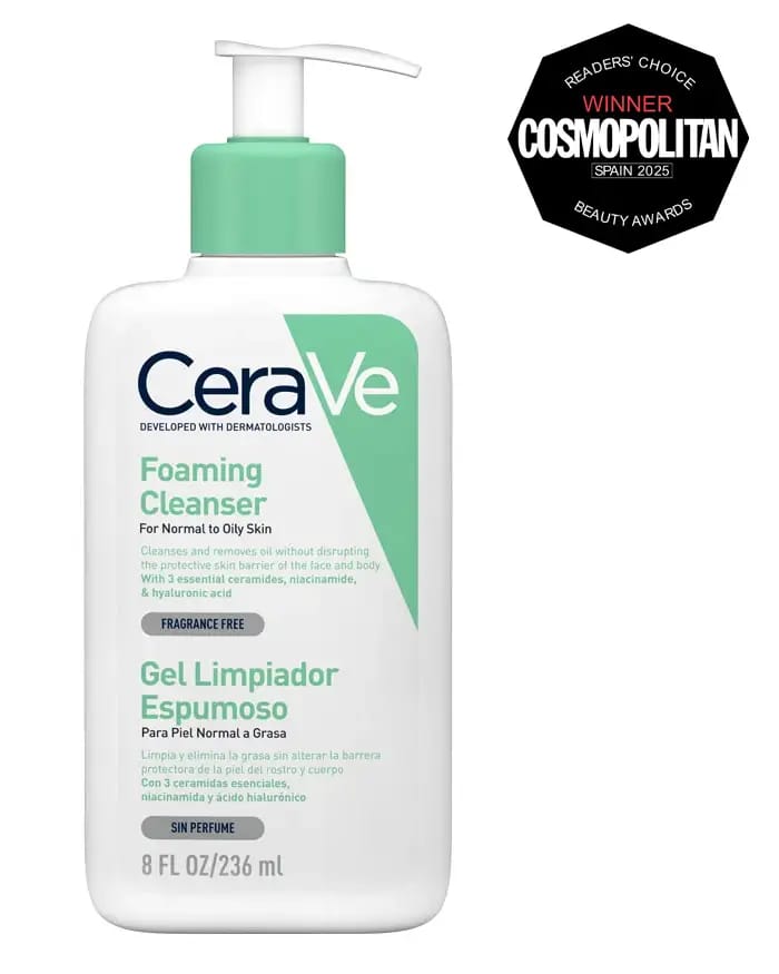 Gel Limpiador Espumoso 236ml de CeraVe — imagen 1 de 4