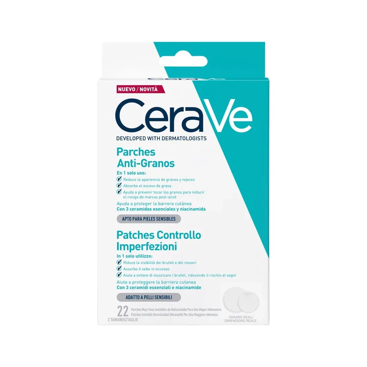 CeraVe Parches Anti-Granos 22 Unidades de CeraVe — imagen 1 de 3
