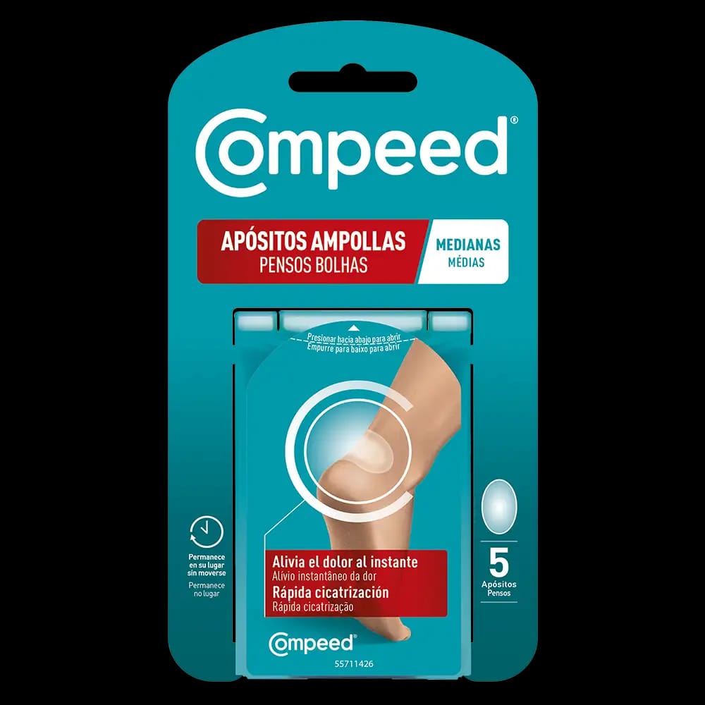 Compeed Ampollas Hidrocoloide Talla Mediana 5 Unidades de Compeed — imagen 1 de 2