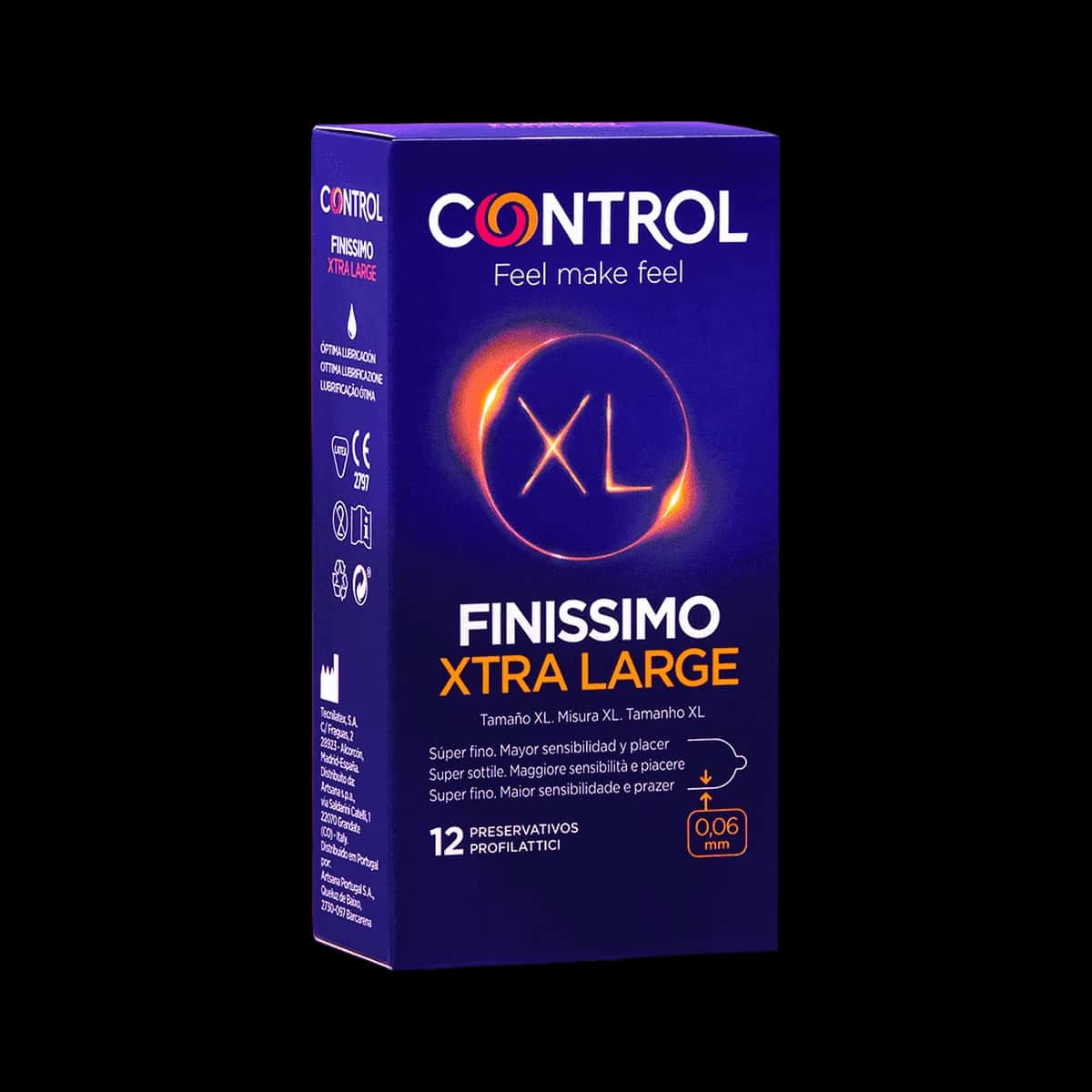Control Finissimo XL Preservativos Pack Ahorro 12 + 12 de Control