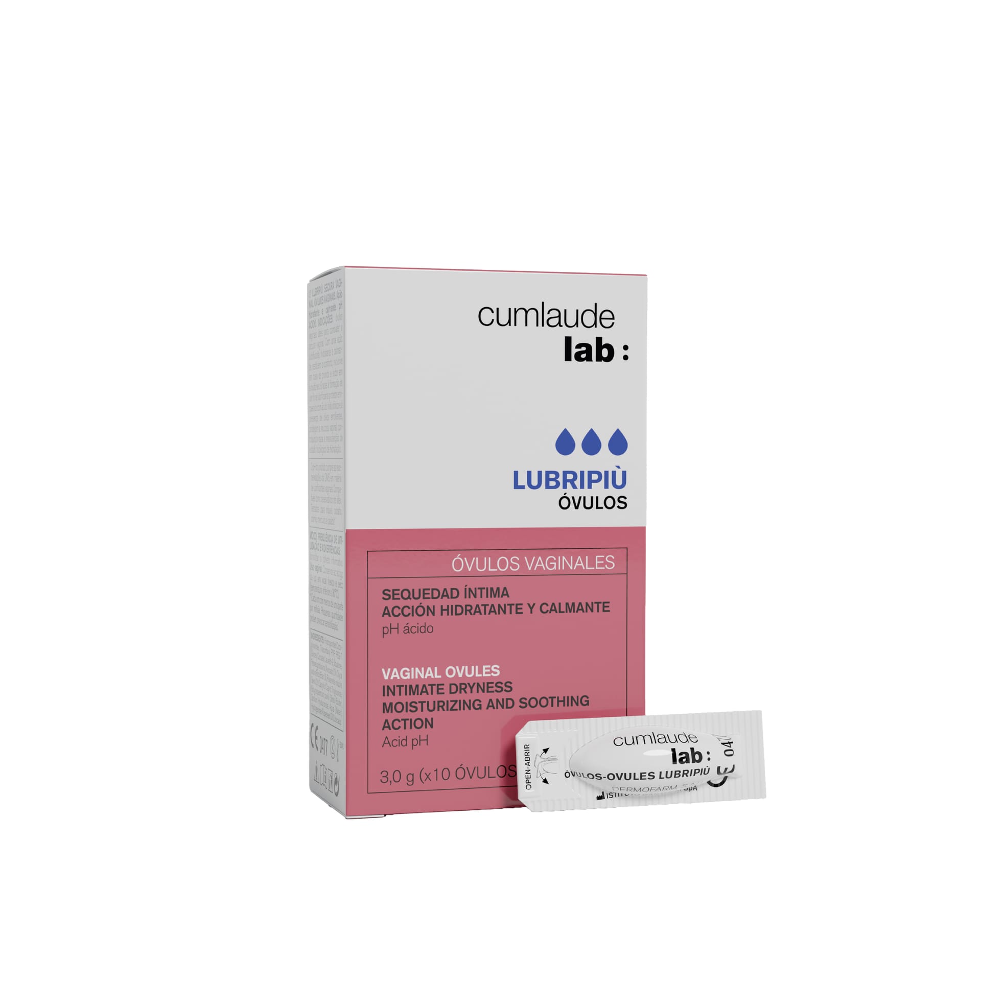 Lubripiù Óvulos 10 Unidades de Cumlaude Lab