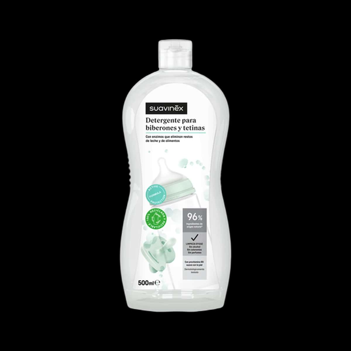 Suavinex Detergente Biberones y Tetinas 500 ml de Suavinex