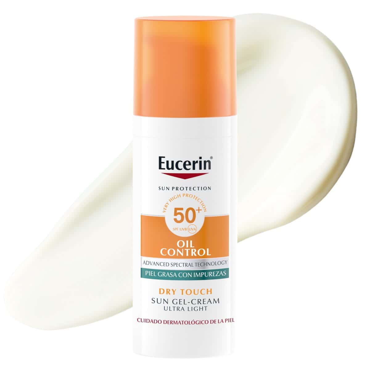Sun Protection 50+ Gel Creme Rostro Oil Control 50 Ml de Eucerin