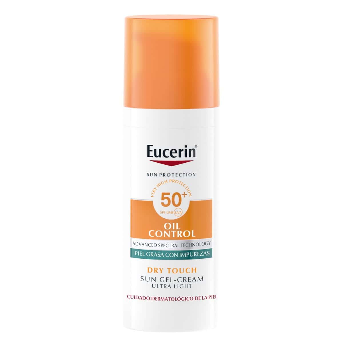 Sun Protection 50+ Gel Creme Rostro Oil Control 50 Ml de Eucerin