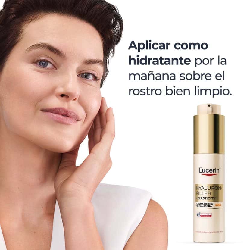 Eucerin Hyaluron-Filler + Elasticity Día Ultraligera SPF 50 50 ml de Eucerin