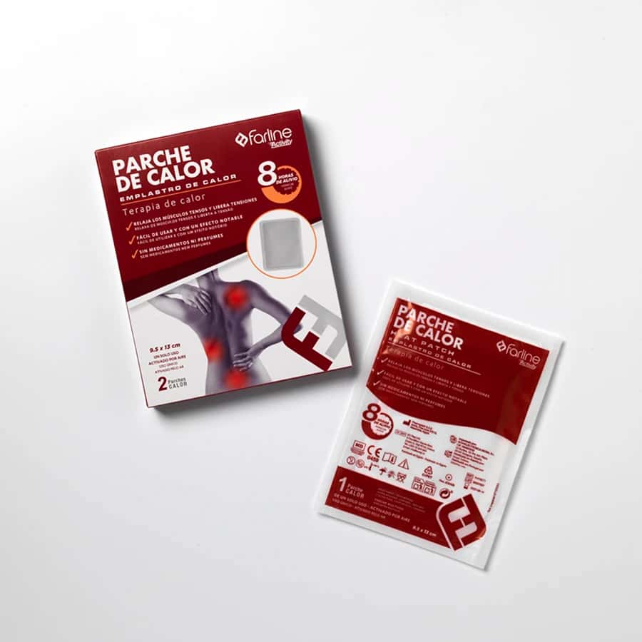 Farline Activity Parche Calor 2 Unidades 13,5 cm x 9,5 cm de Farline