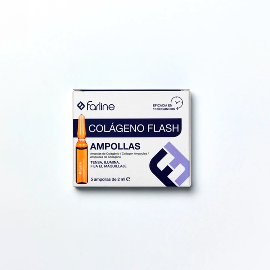 Farline Ampollas Colageno Flash 5 Ampollas 2 ML