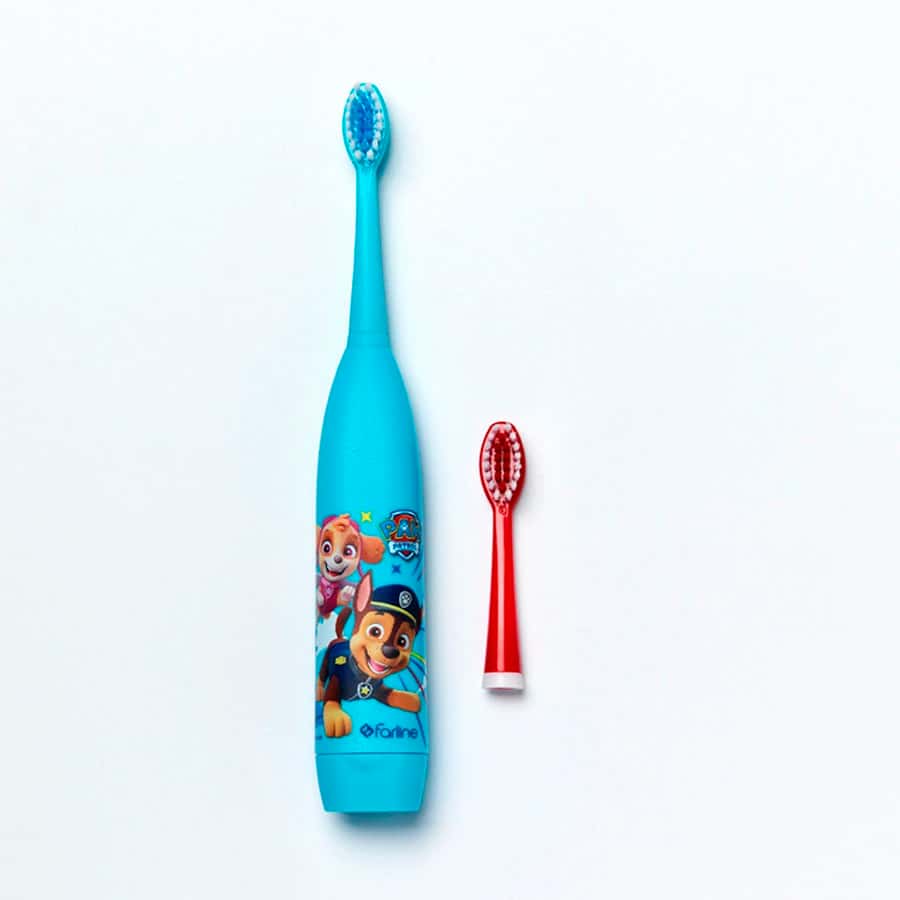 Farline Cepillo Dental Eléctrico Infantil Patrulla Canina +3 años de Farline