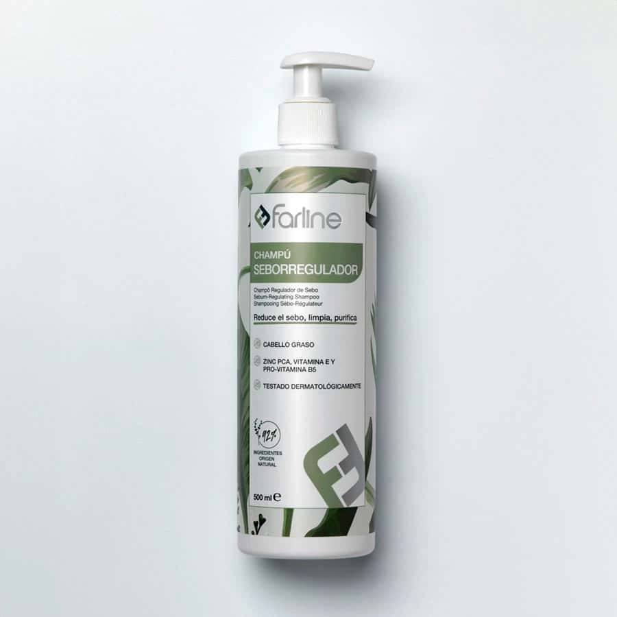 Farline Champú Seborregulador 500 ml de Farline