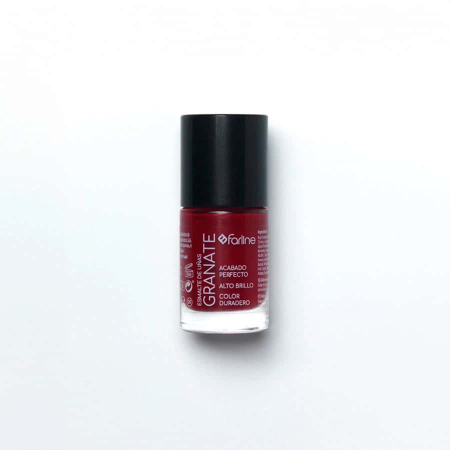Farline Esmalte de Uñas Granate 10 ml de Farline