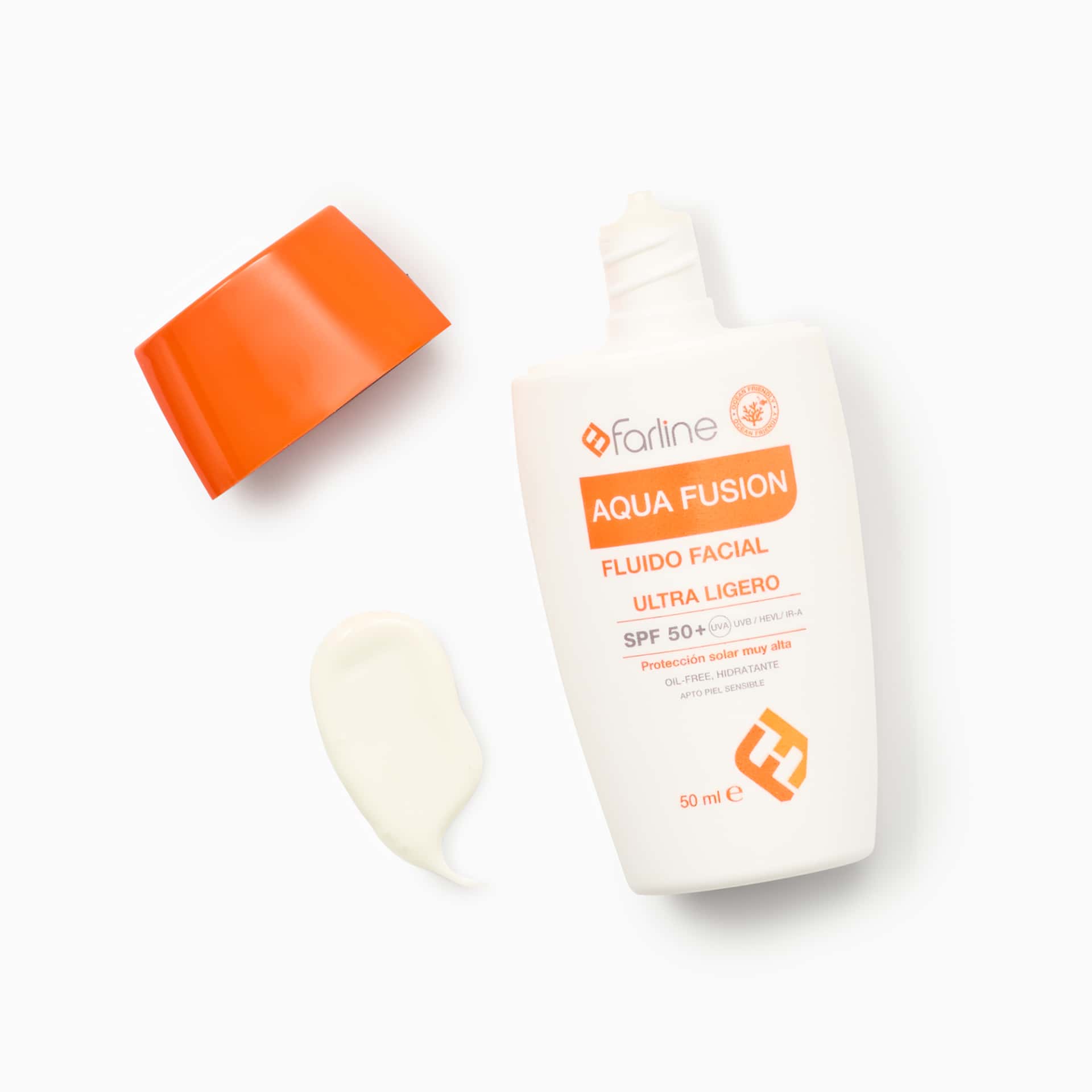 Farline Fluido Facial Aqua Fusion SPF 50+ 50 ml de Farline
