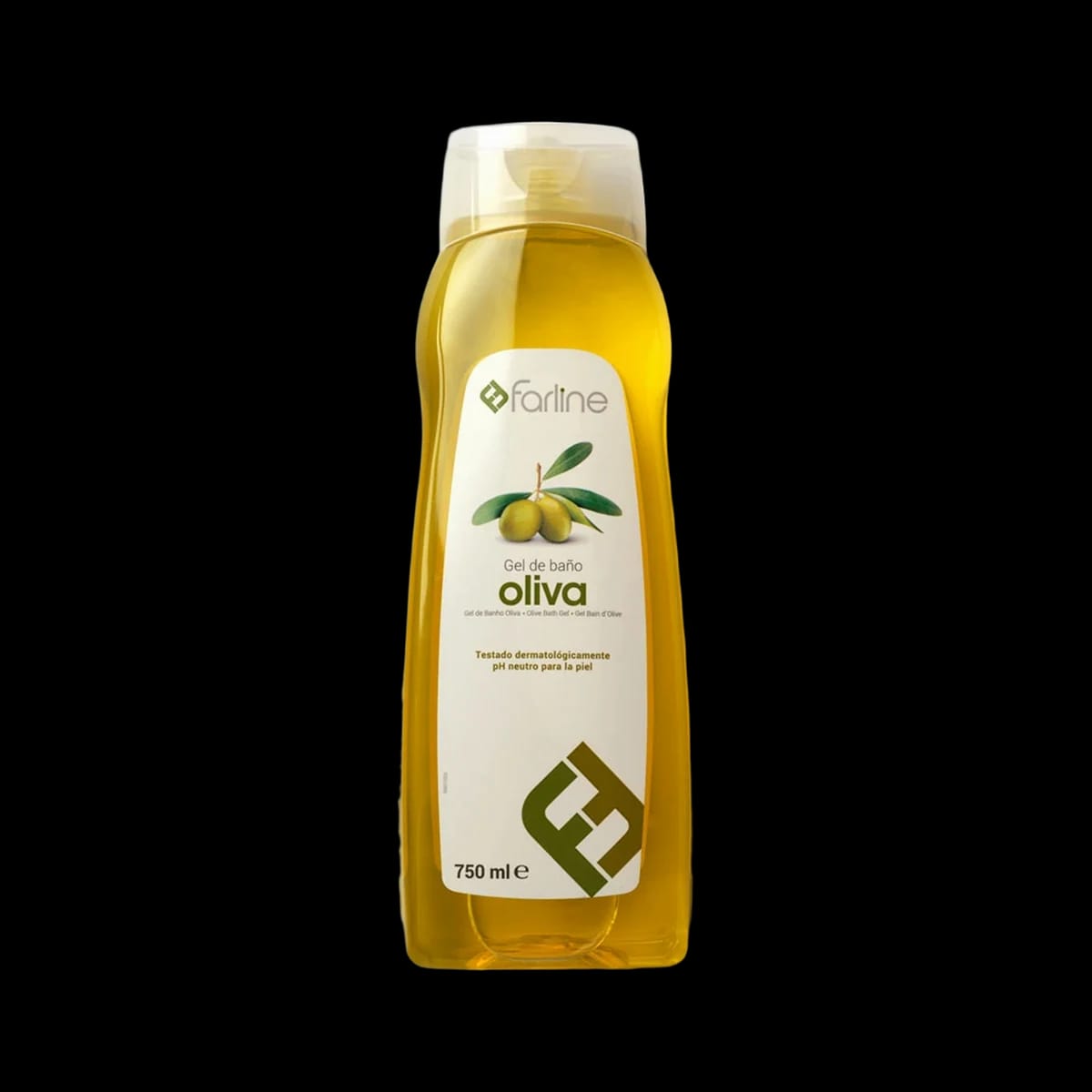 Farline Gel de Baño Aceite de Oliva 750 ml de Farline