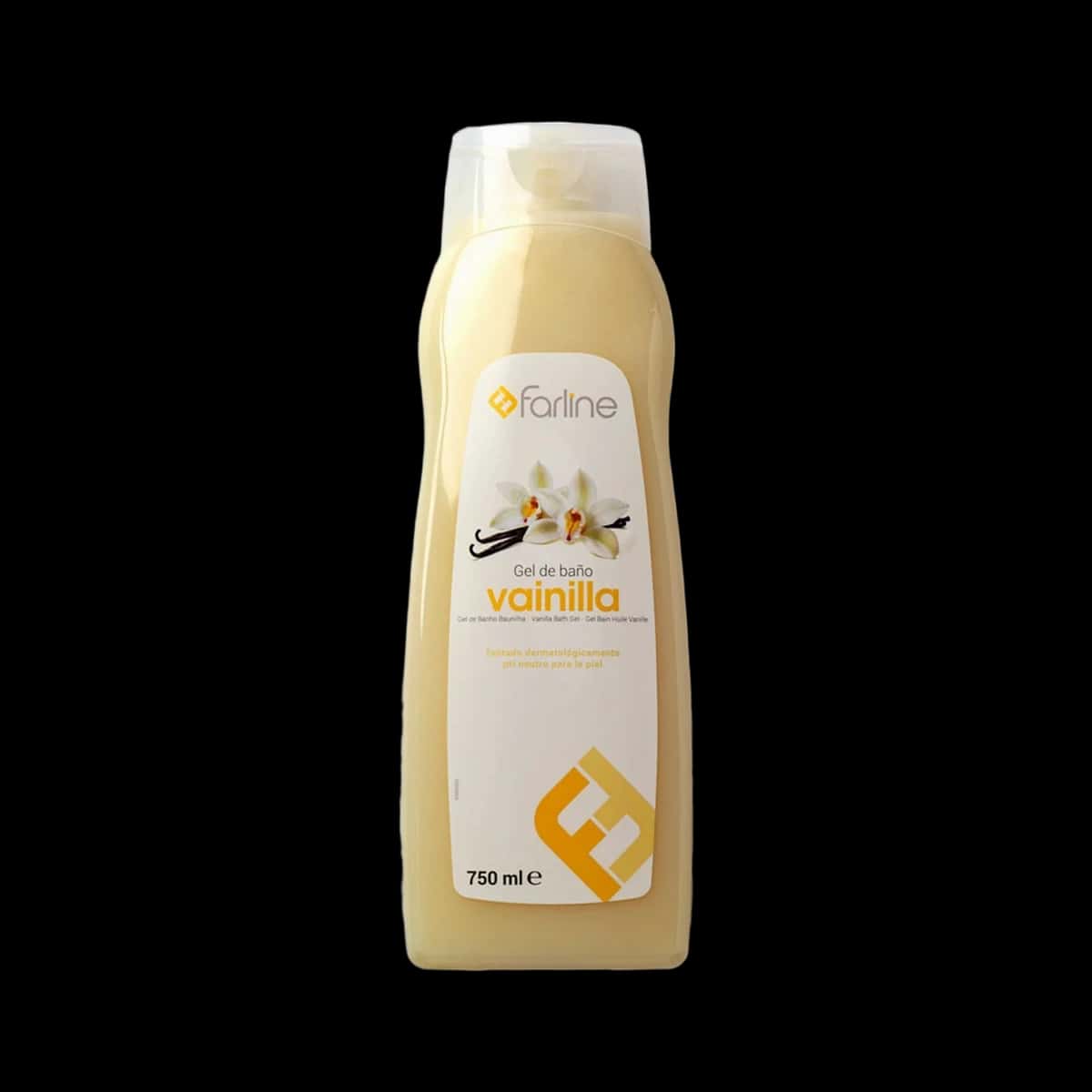 Farline Gel de Baño Vainilla 750 ml de Farline