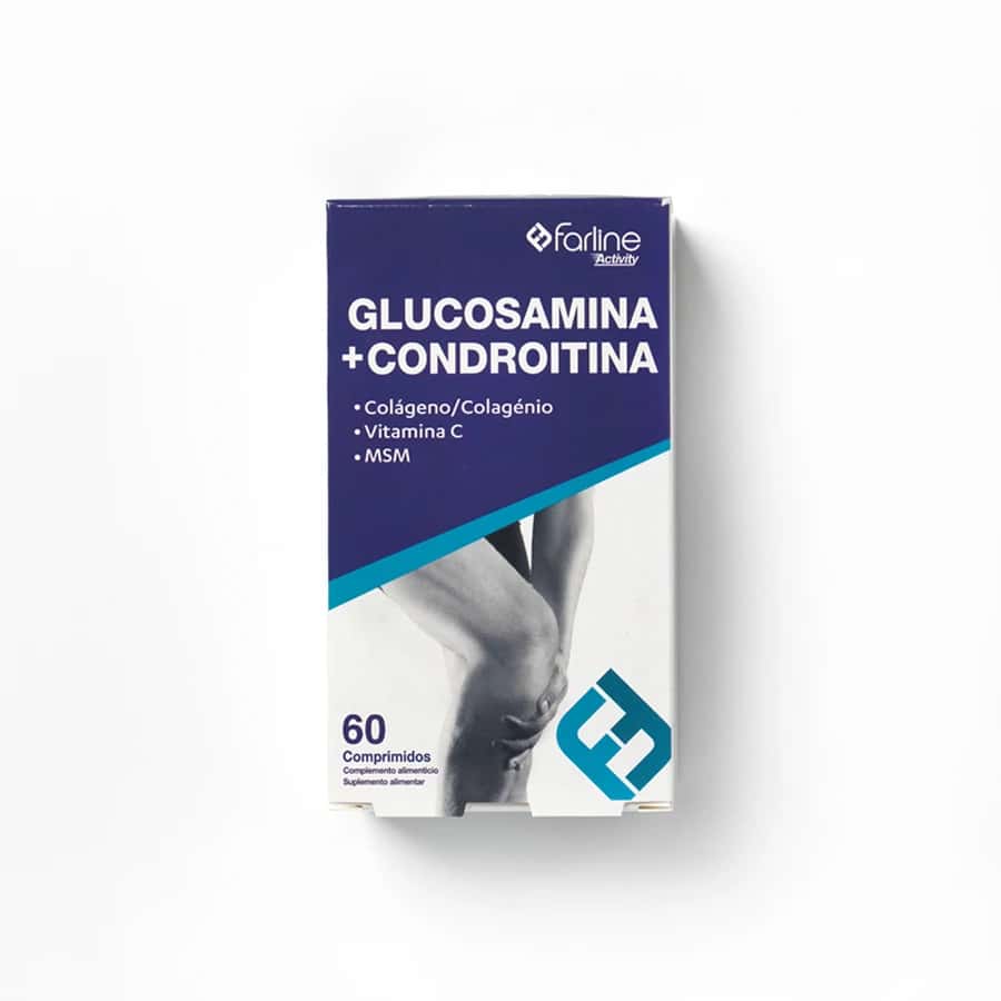 Farline Glucosamina + Condroitina 60 Comprimidos de Farline