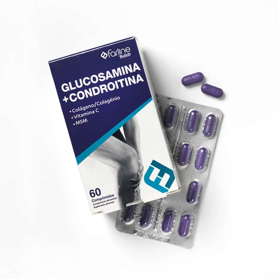 Farline Glucosamina + Condroitina 60 Comprimidos de Farline