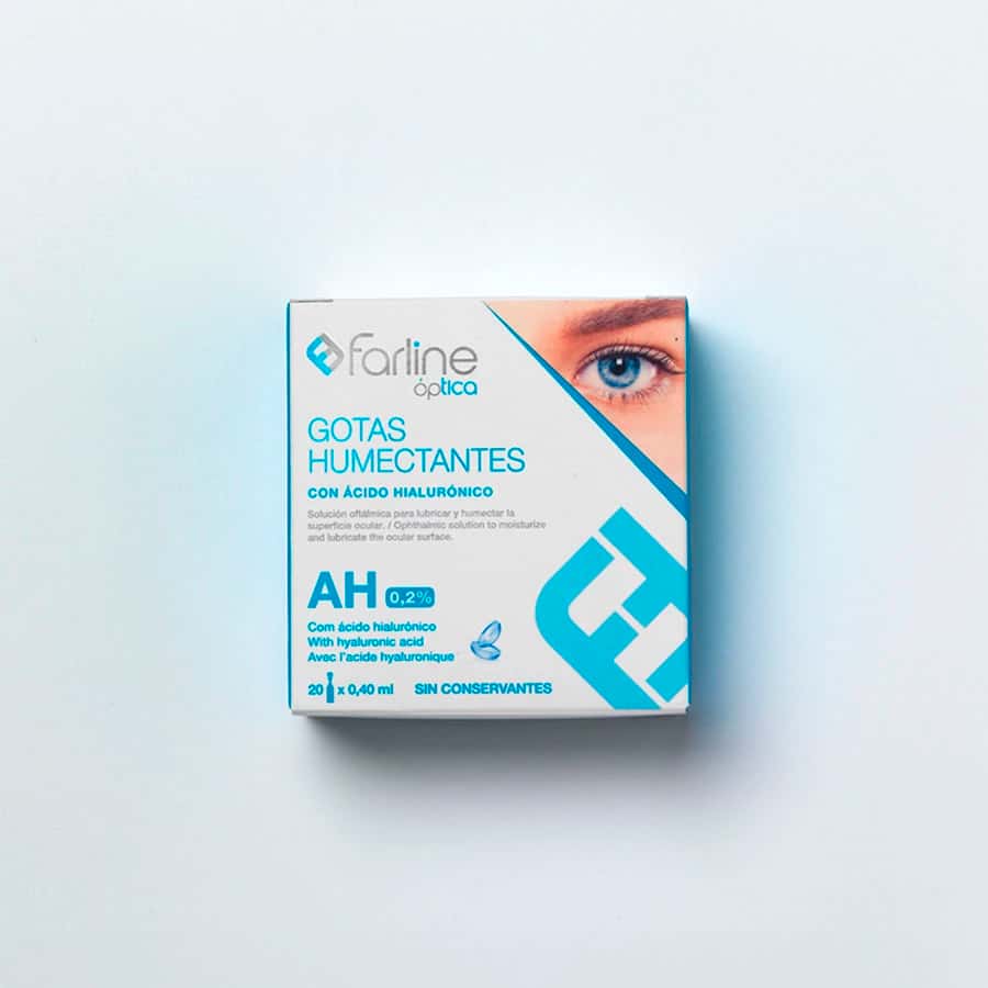 Farline Gotas Humectantes con 0,2% de Ácido Hialurónico 20 Monodosis de Farline