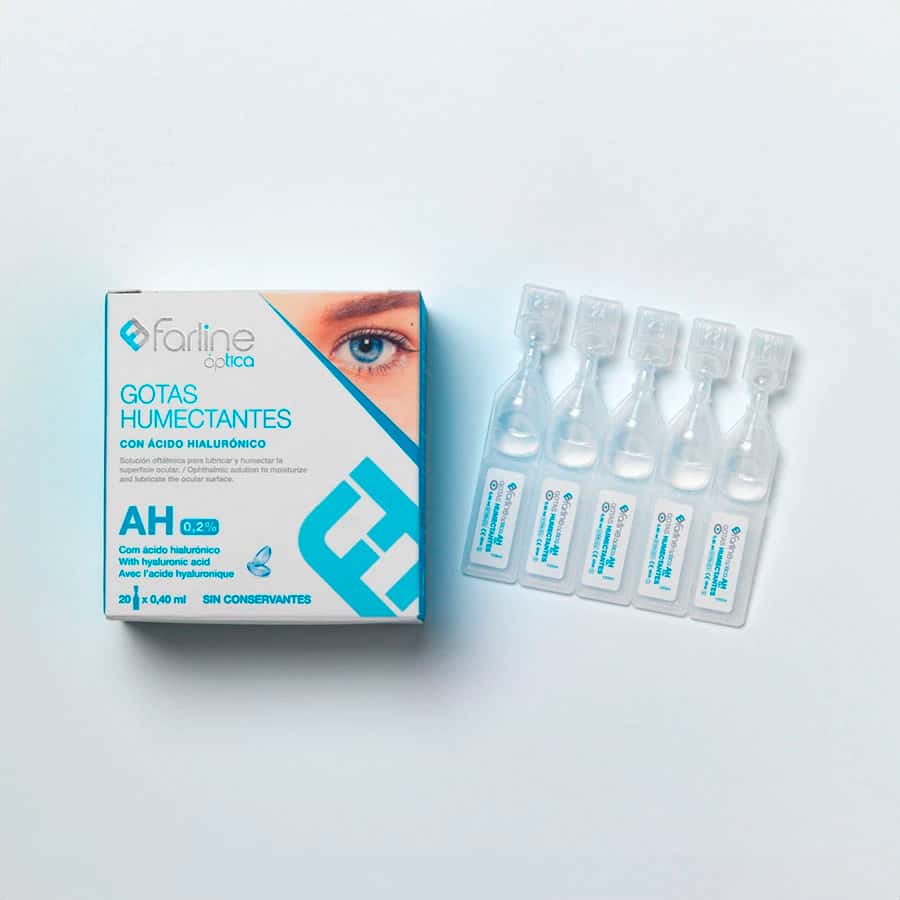 Farline Gotas Humectantes con 0,2% de Ácido Hialurónico 20 Monodosis de Farline