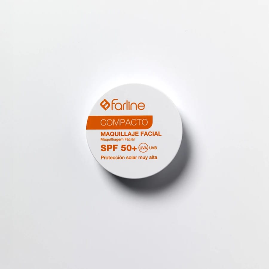 Maquillaje compacto SPF 50+ arena de Farline — imagen 1 de 2