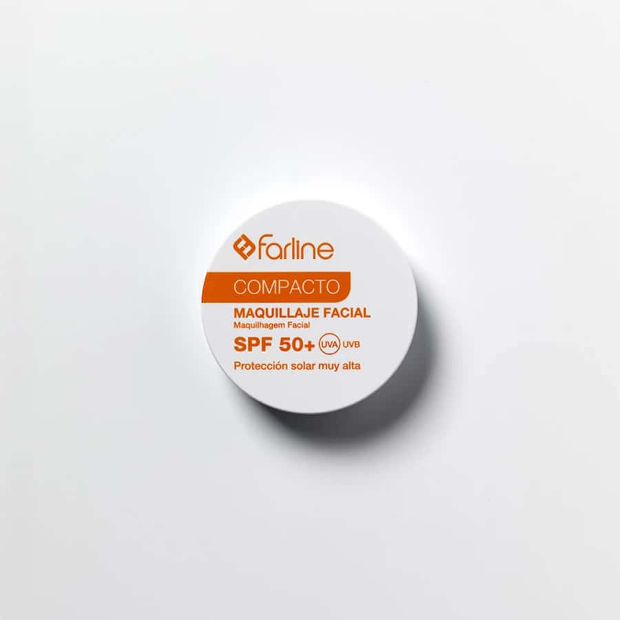 Farline Maquillaje Compacto SPF 50+ Bronce 10 g de Farline