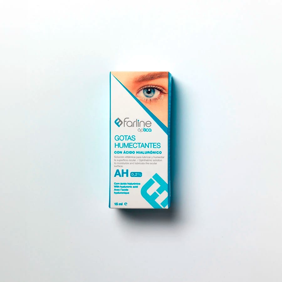 Farline Optica Gotas Humectantes ah 0.2% - Gotas Oftalmicas Esteriles 1 Envase 15 ML de Farline —