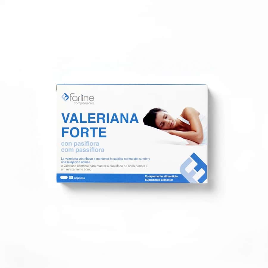 Farline Valeriana Forte 150 MG 60 Cápsulas de Farline