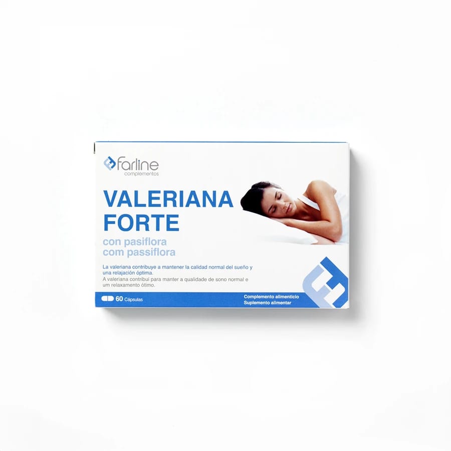 Farline Valeriana Forte 150 MG 60 Cápsulas de Farline — imagen 1 de 3