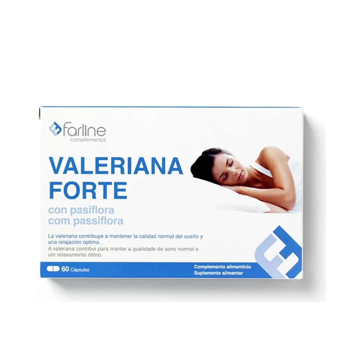 Farline Valeriana Forte 150 MG 60 Cápsulas de Farline