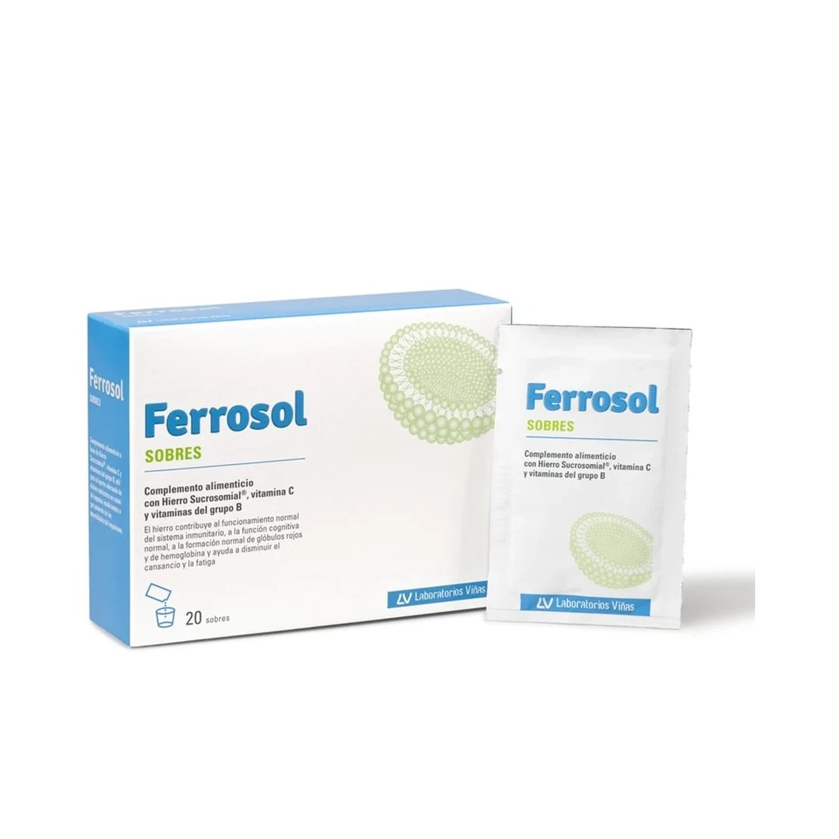 Ferrosol 20 Sobres 3.5 g de Ferrosol