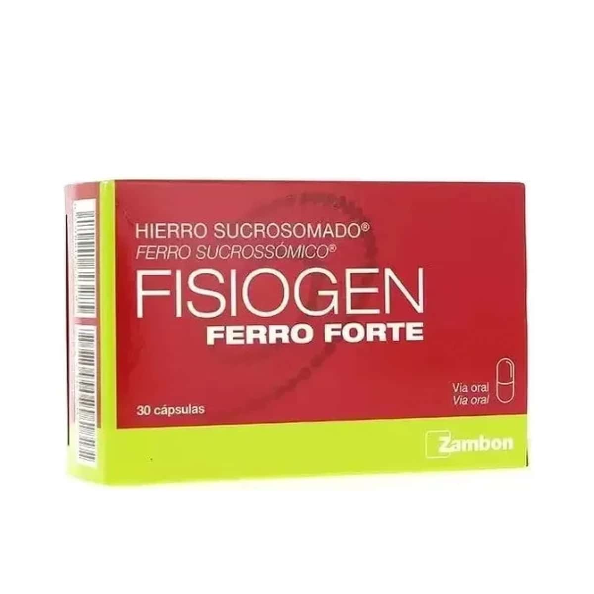 Fisiogen Ferro Forte 30 Cápsulas de Fisiogen