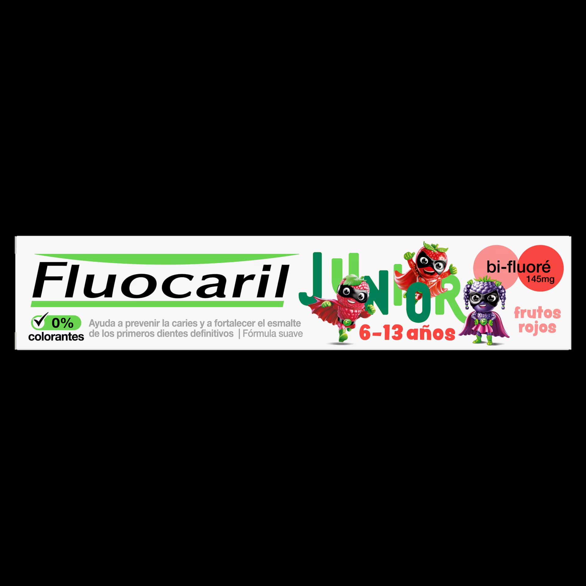 Fluocaril Junior 6-12 Años 1 Envase 75 ML Frutos Rojos de Fluocaril