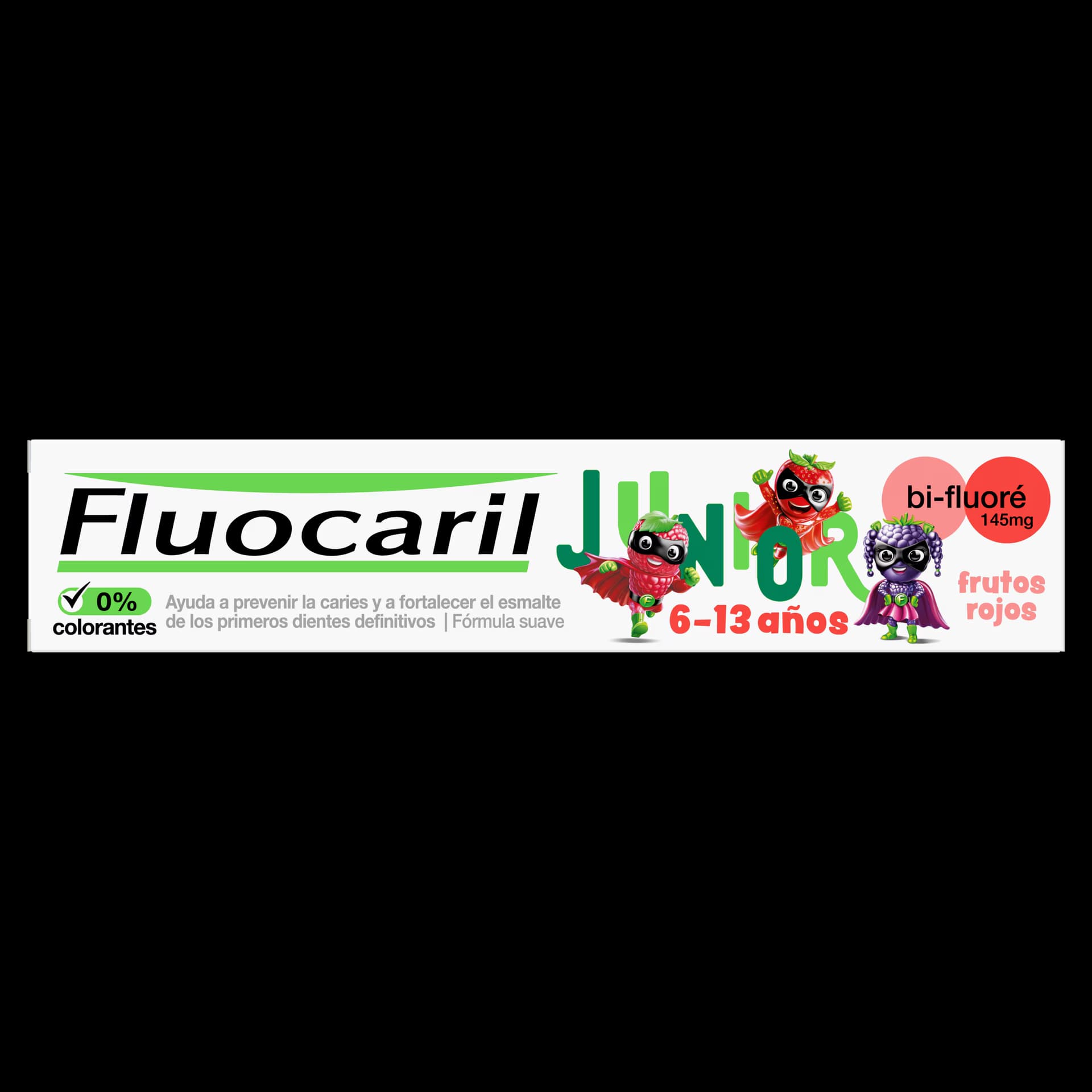 Fluocaril Junior 6-12 Años 1 Envase 75 ML Frutos Rojos