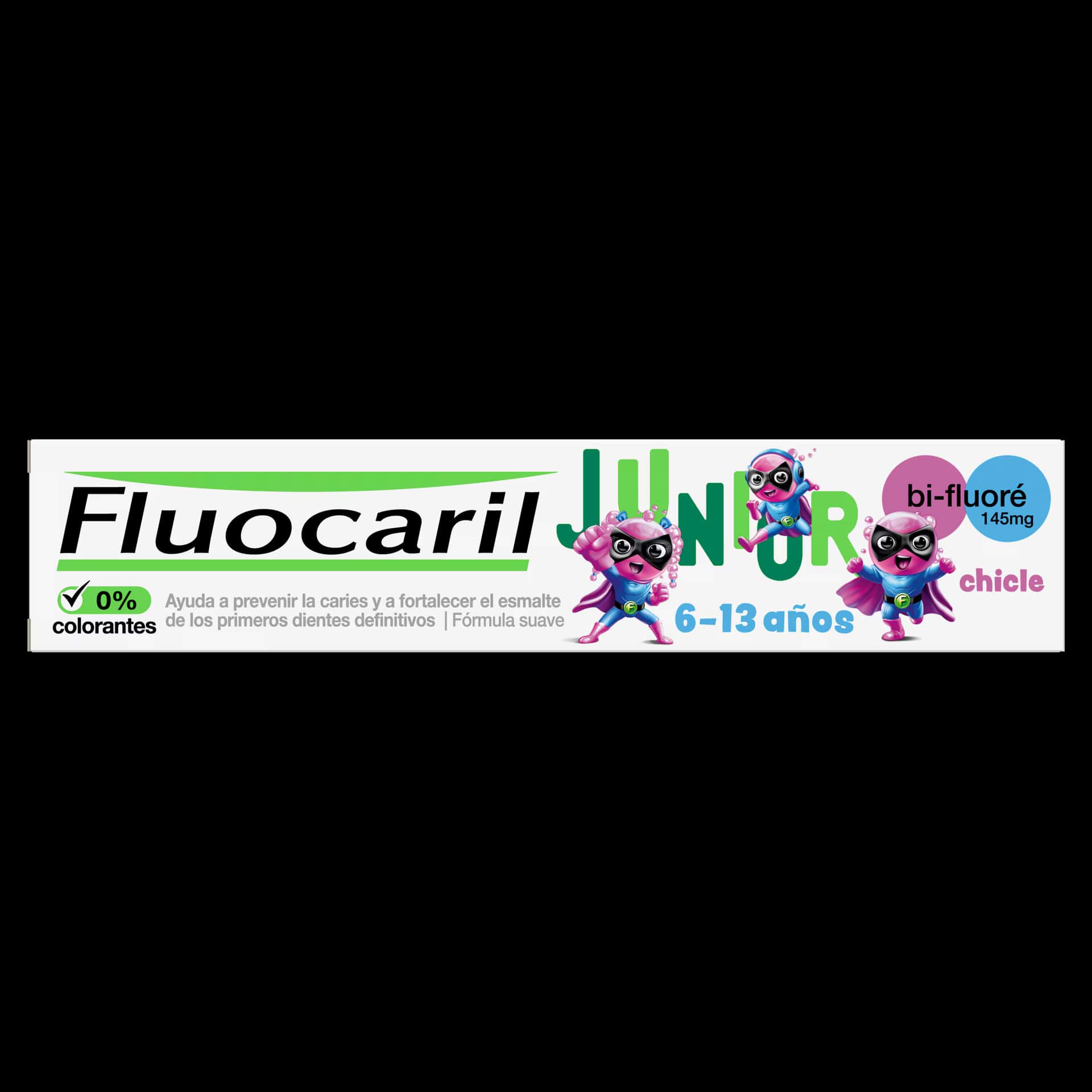 Fluocaril Junior 6-12 Años Gel 1 Envase 75 ML Bubble de Fluocaril