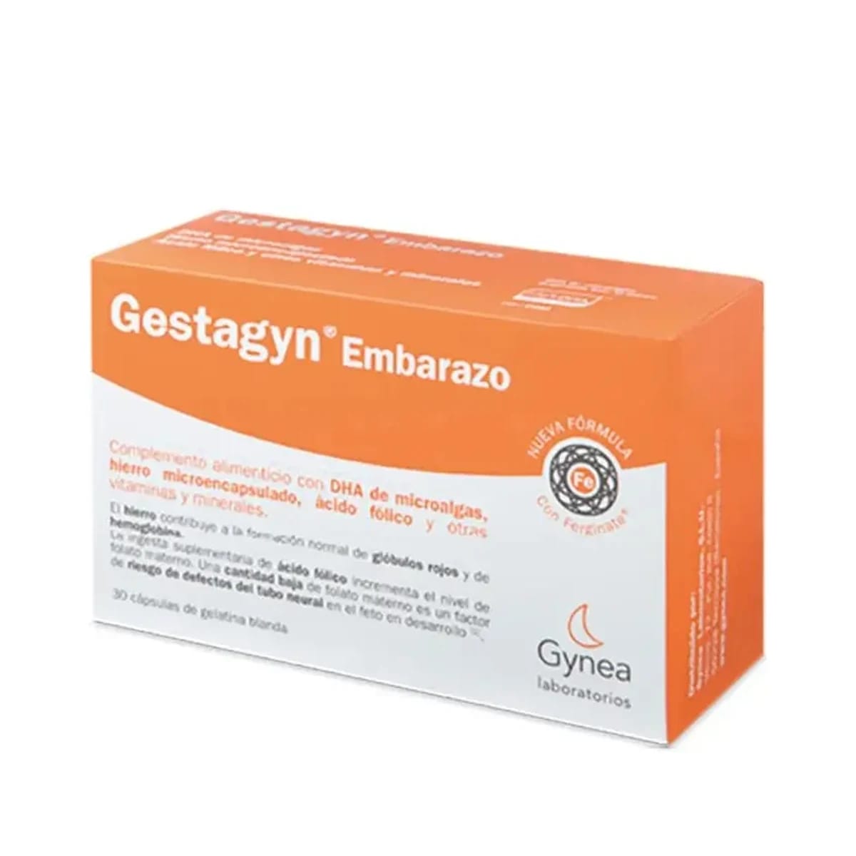 Gestagyn Embarazo 30 Cápsulas de Gestagyn — imagen 1 de 3
