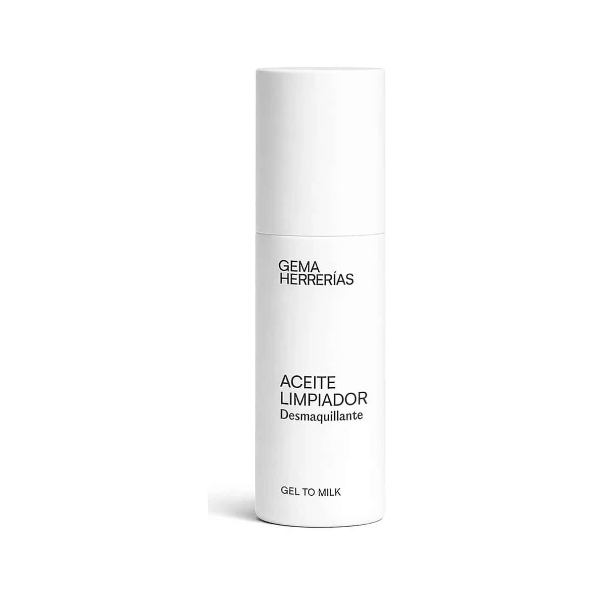 Gema Herrerías Aceite Limpiador Desmaquillante Gel-to-Milk de Gema Herrerías