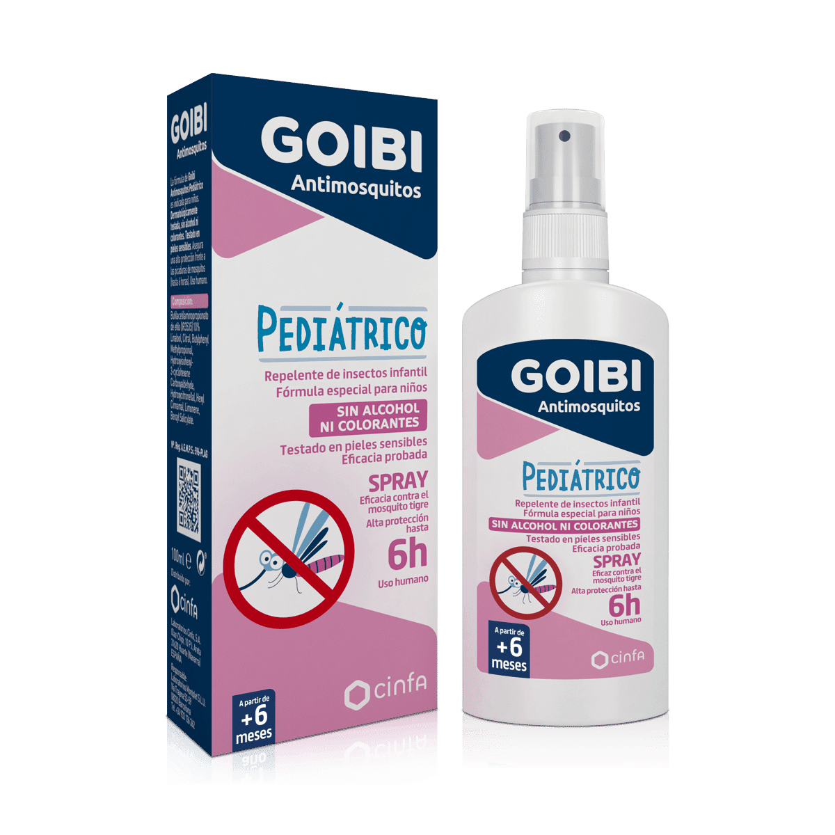 Goibi Pediátrico Repelente de Insectos Spray 100 ml de Goibi