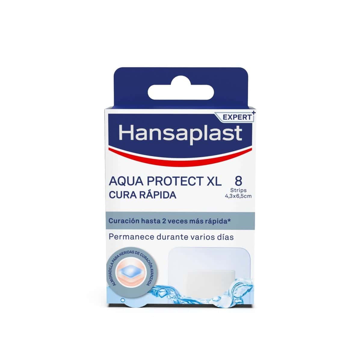Aqua Protect XL Cura Rápida 8 unidades de Hansaplast