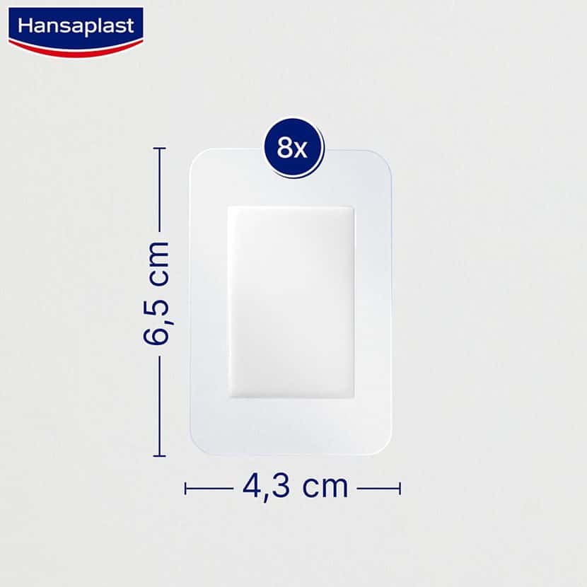 Hansaplast Aqua Protect XL Cicatrización Rápida 8 Unidades de Hansaplast
