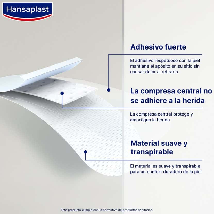 Hansaplast Sensitive XXL 5 Apósitos de Hansaplast