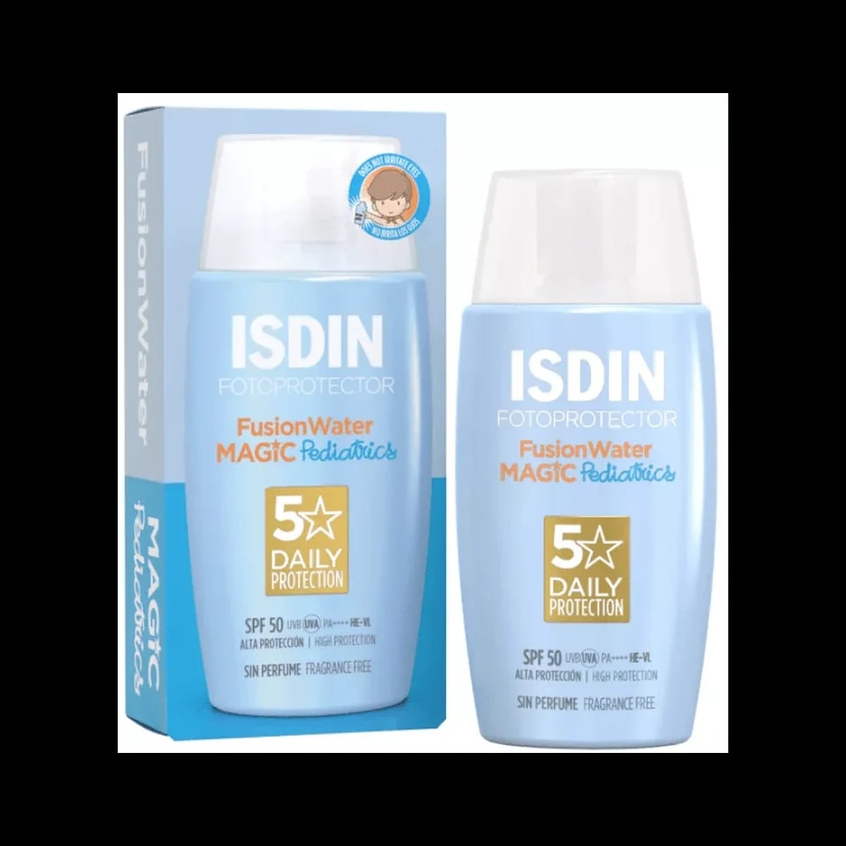 Isdin Fotoprotector Fusion Water MAGIC Pediatrics SPF 50 50 ml de Isdin — imagen 1 de 6