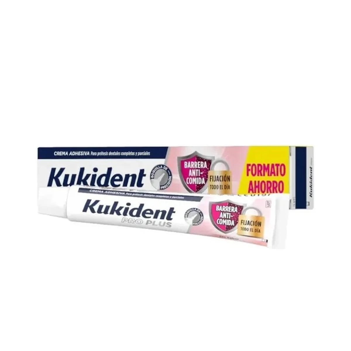 Kukident Pro Plus Barrera Anti-Comida sin Sabor 57 g de Kukident