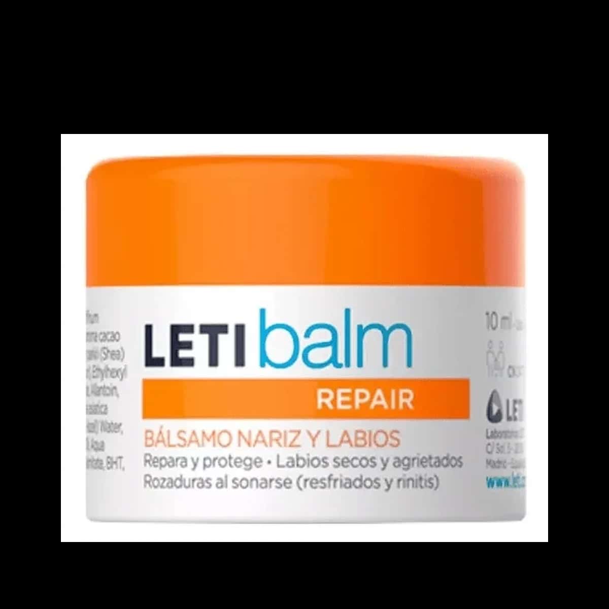 Letibalm Bálsamo Reparador Nariz y Labios Pediátrico 10 ml de Letibalm