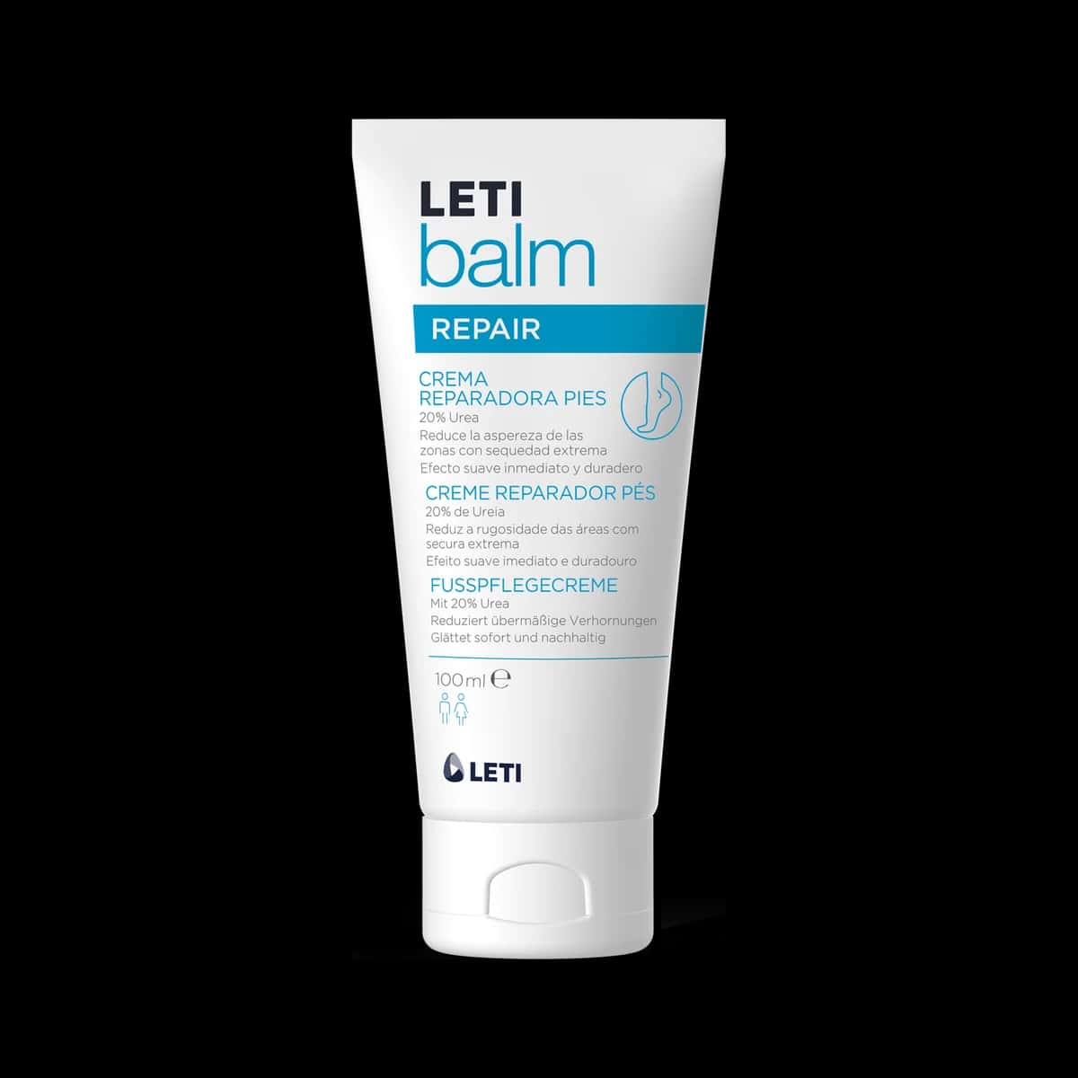 Letibalm Crema Reparadora Pies 100 ml de Letibalm