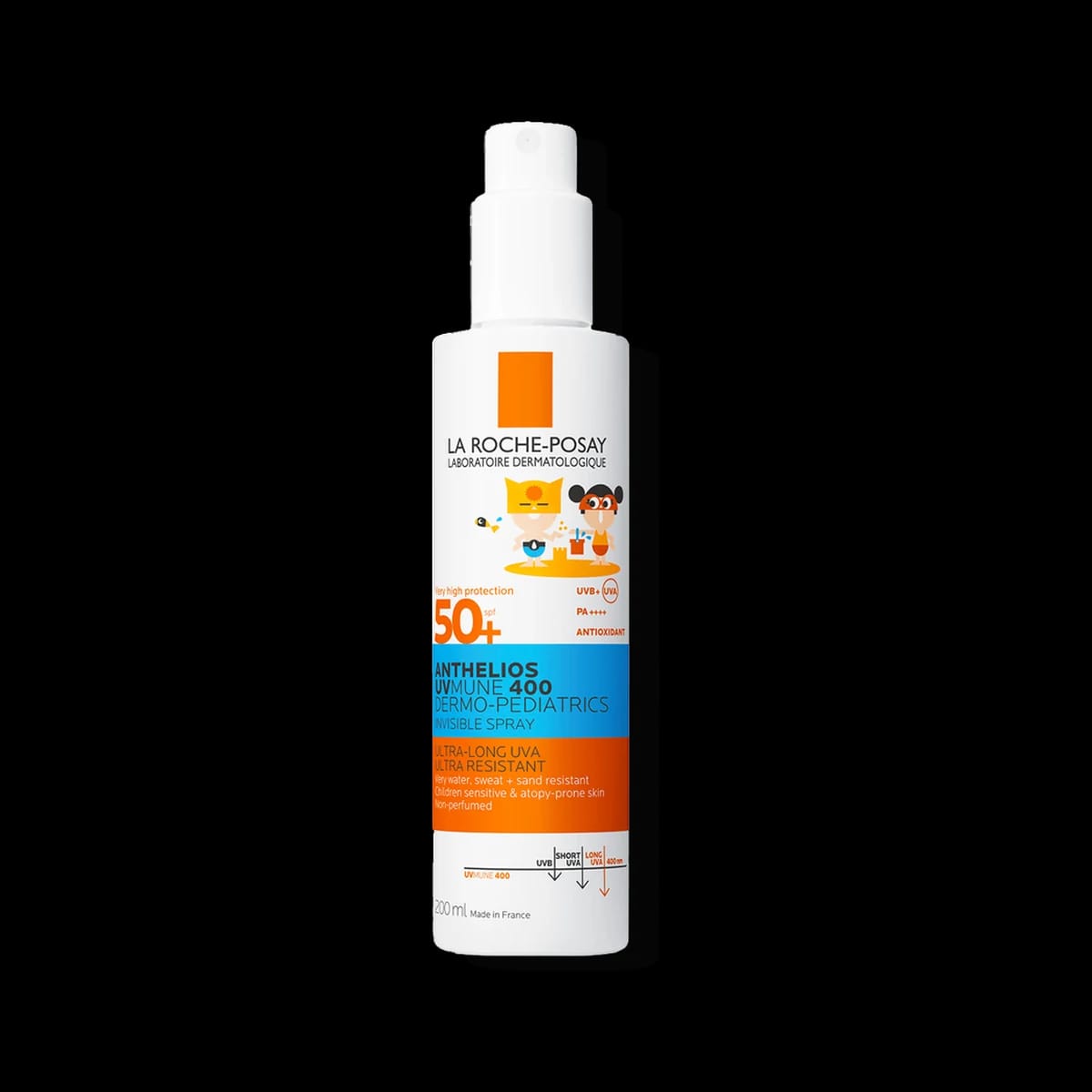 Anthelios UV-Mune 400 Dermopediatrics Spray Invisible SPF50+ 200 ml de La Roche-Posay