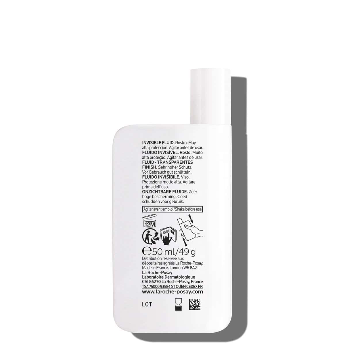 Anthelios UV-Mune 400 Fluido Invisible SPF50+ 50 ml de La Roche-Posay