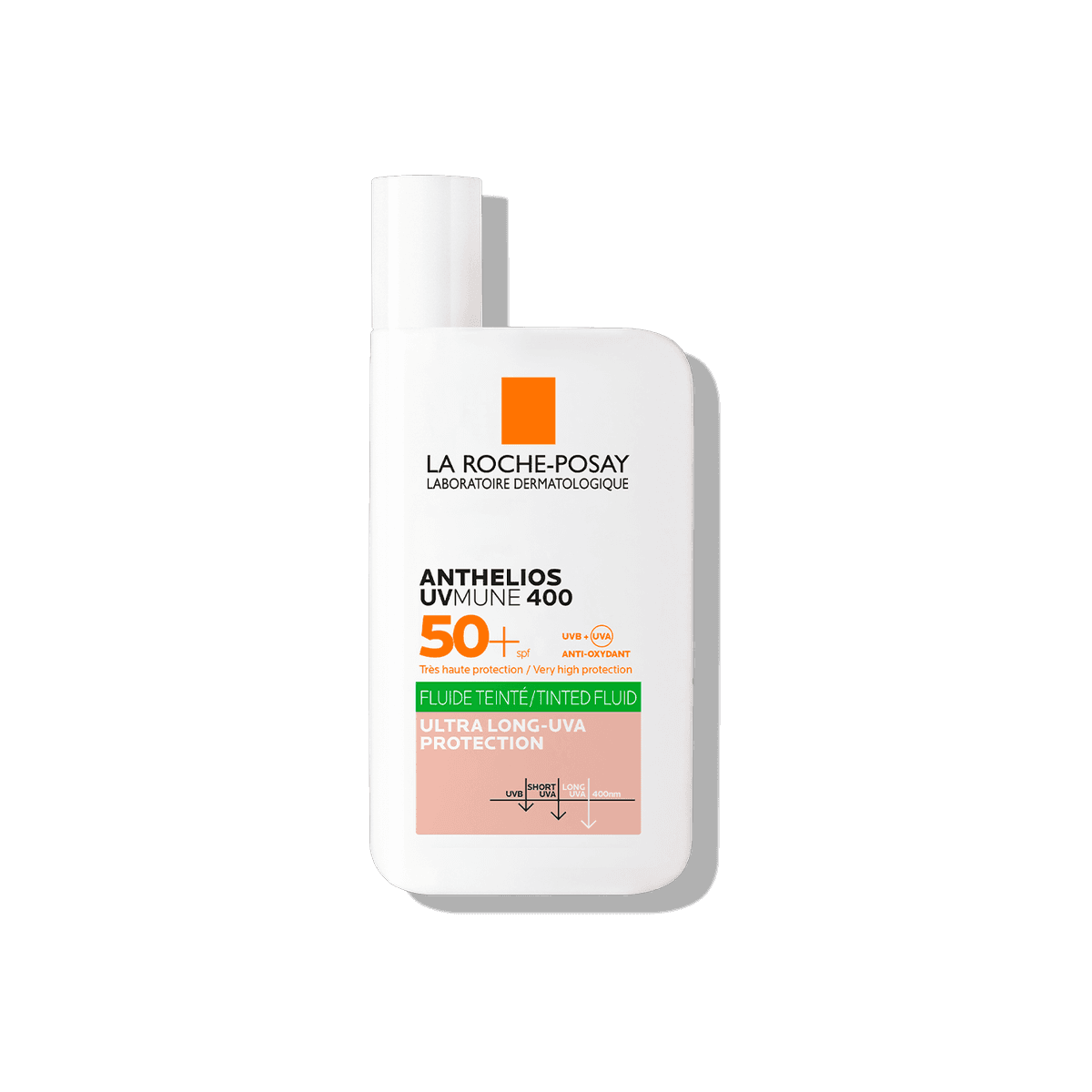 Anthelios UVmune 400 Oil Control fluido SPF50+ con color 50 ml de La Roche-Posay