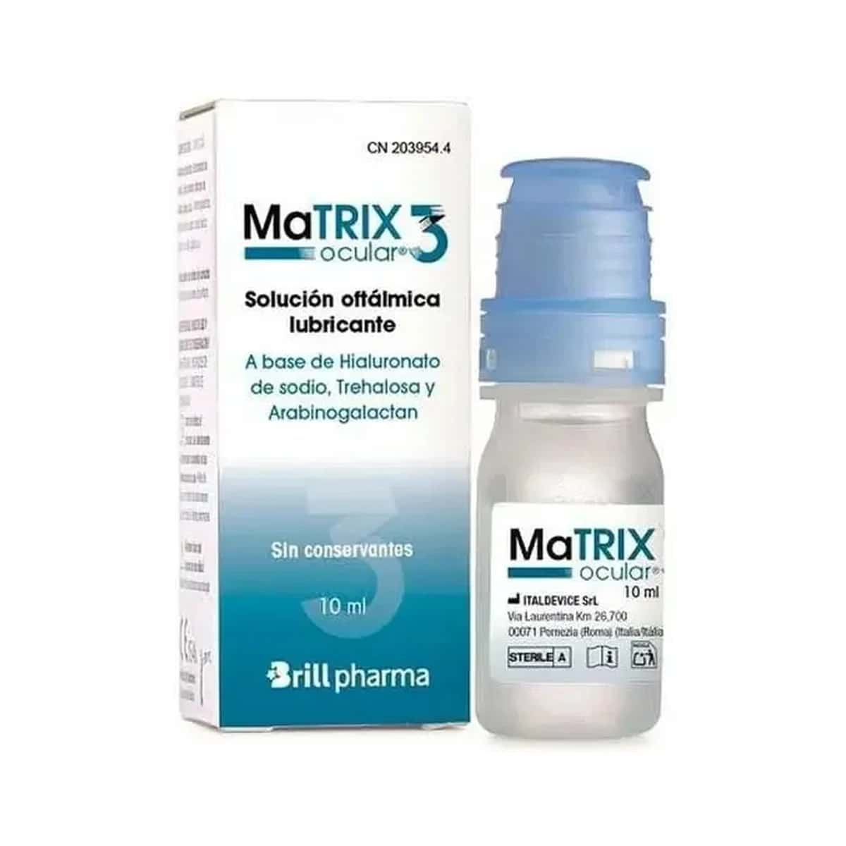 Matrix Ocular 3 Solución Oftálmica Lubricante 10 ml de Matrix