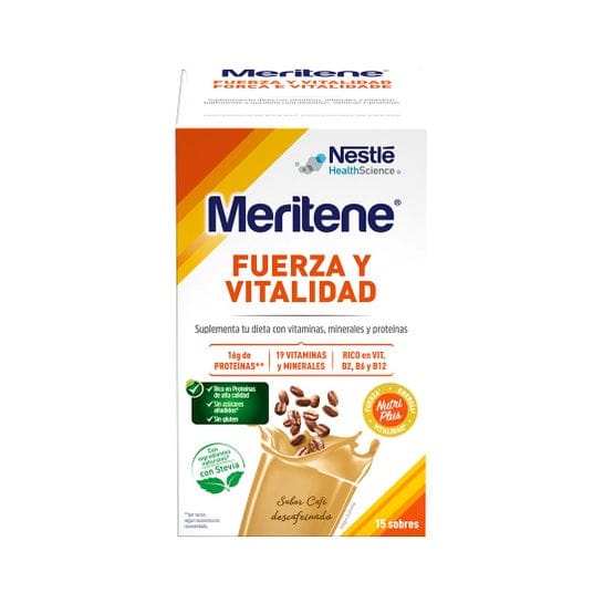 Fuerza Y Vitalidad Cafe 15 Sobres de Meritene