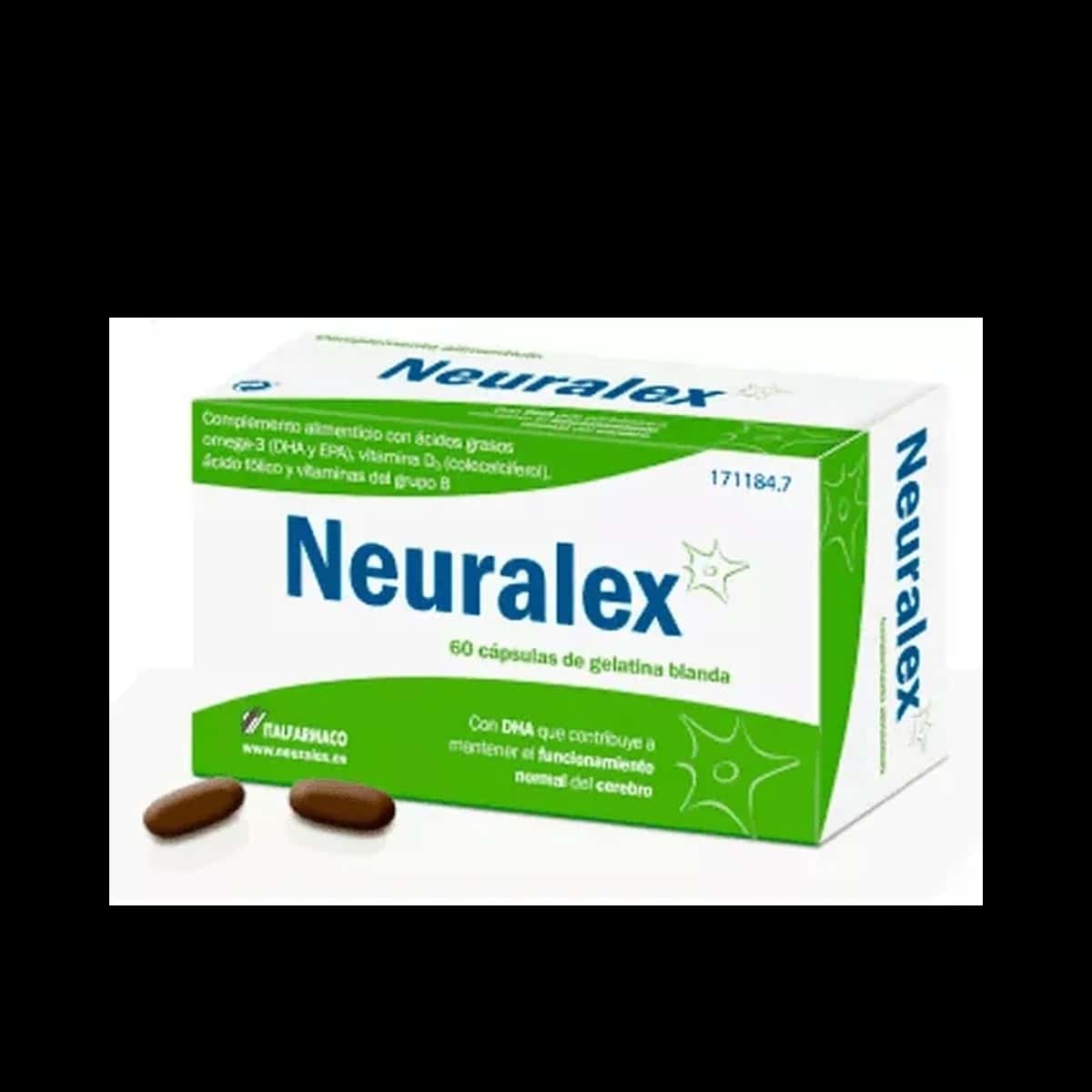 Neuralex 60 Cápsulas de Gelatina Blanda de Neuralex