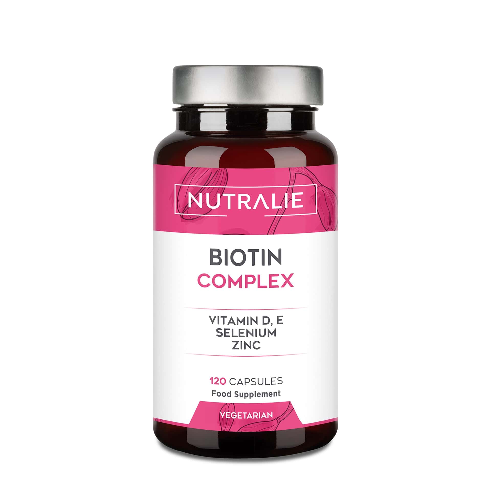 Biotina Complex 120 cápsulas de Nutralie