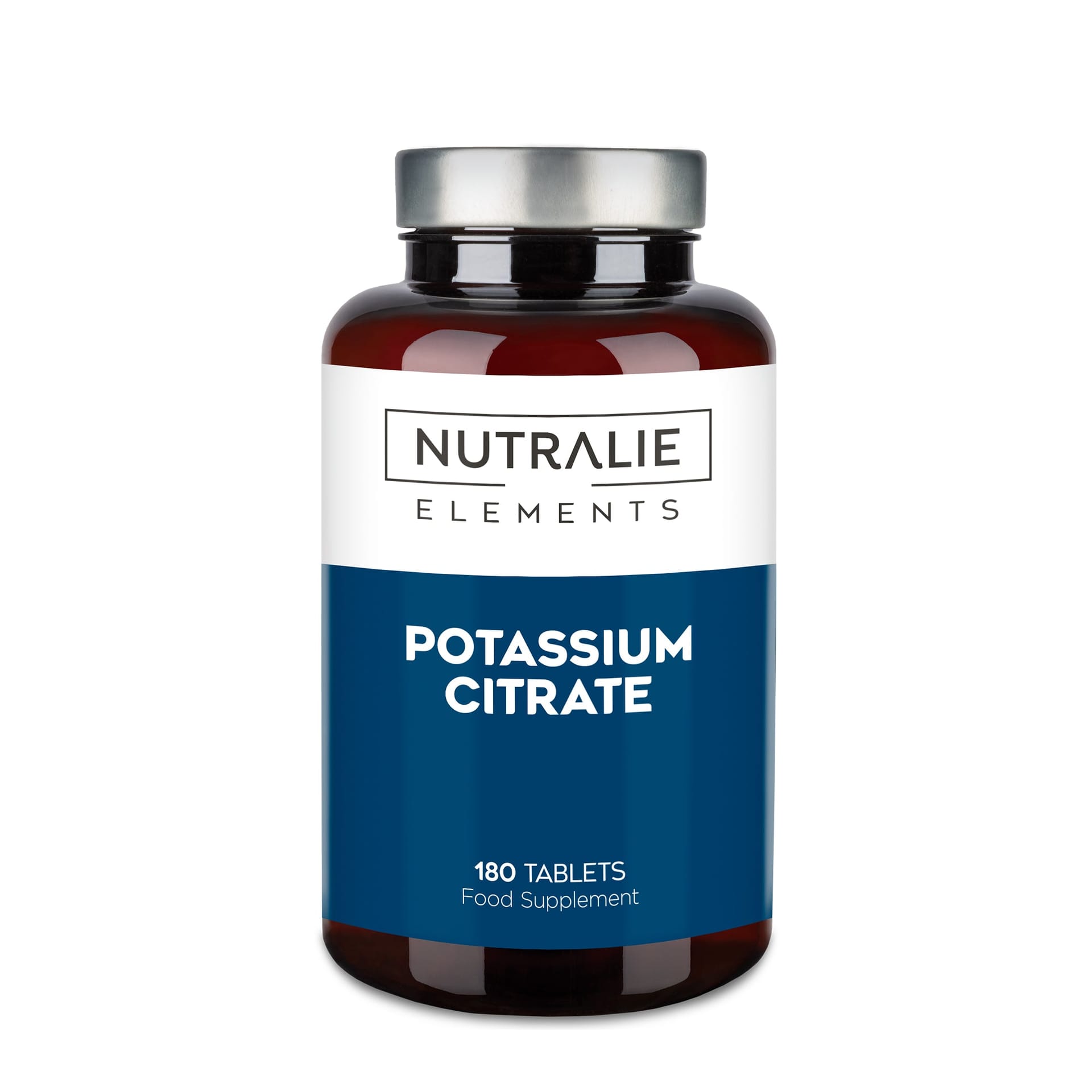 Citrato de Potasio Elements 180 comprimidos de Nutralie — imagen 1 de 2